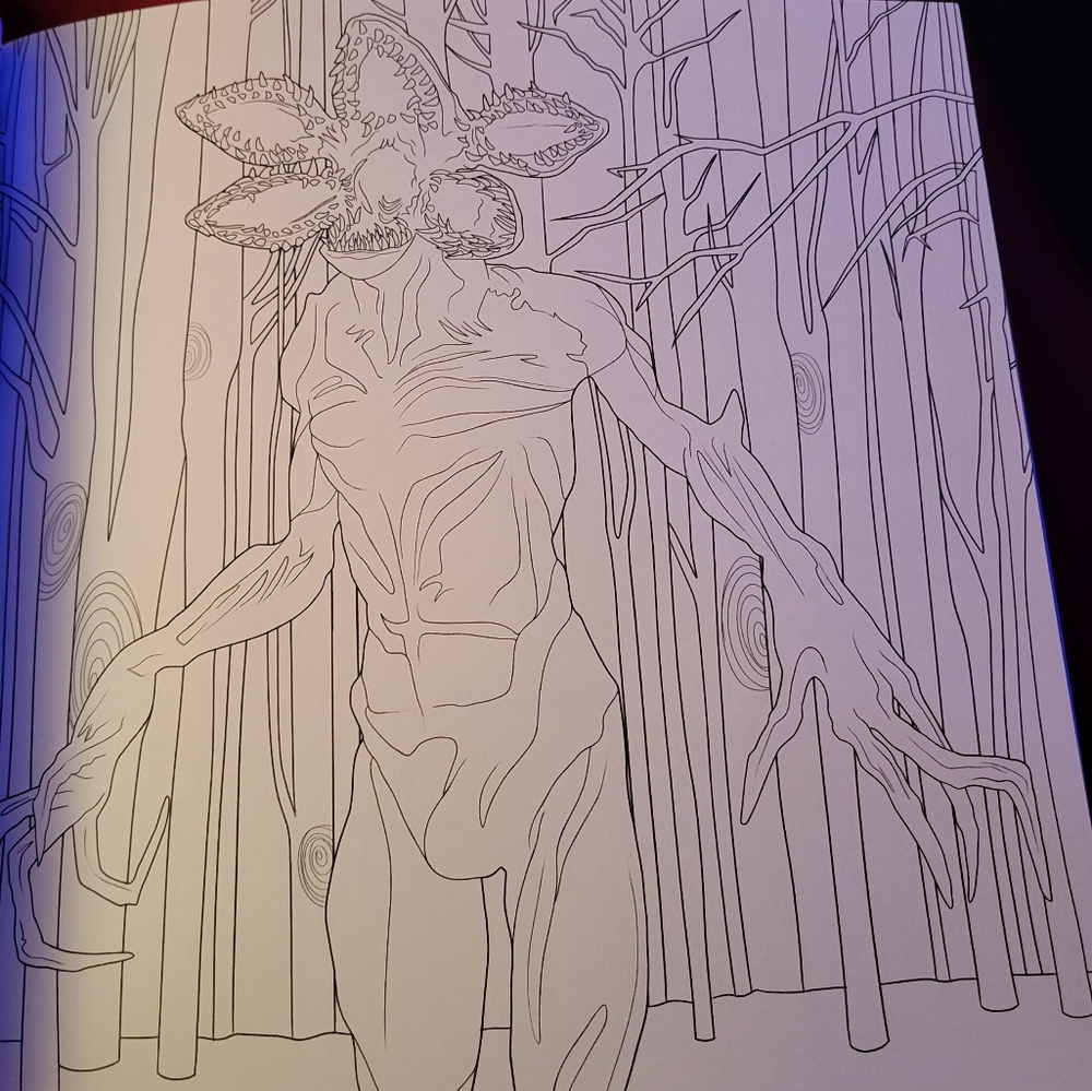 Stranger Things coloring book - Picture 3 of 6